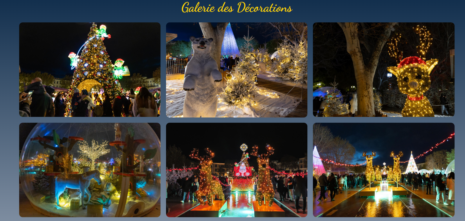 Décorations